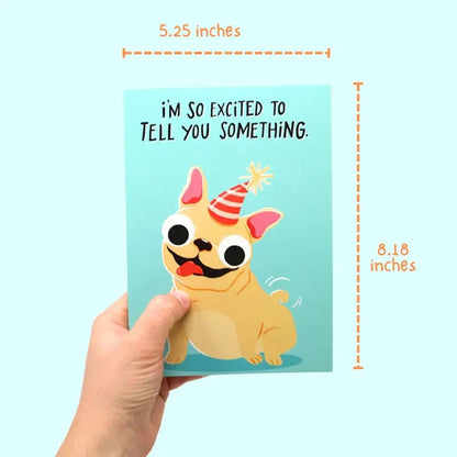 💨🐶 Hilarious Farting Dog Birthday Card | Interactive Sound & Motion Gag Gift 🎉