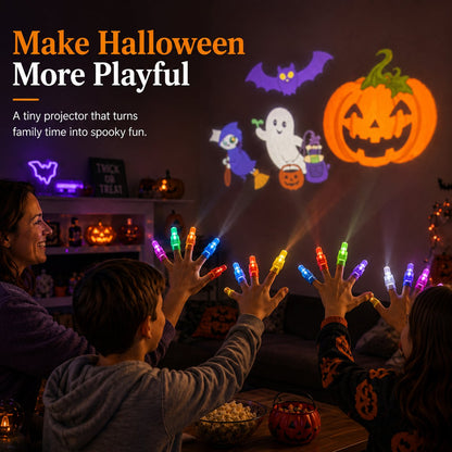 🎃 Halloween Projection Finger Lights – Spooky Fun for Parties & Trick-or-Treating-1