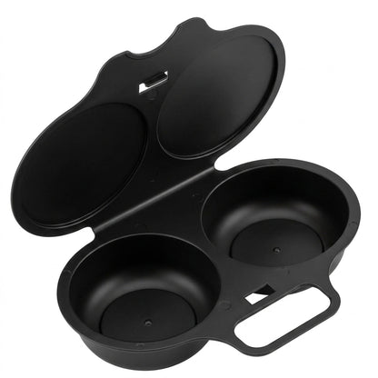 🎁 BUY 1 GET 1 FREE! Microwave Egg Poacher – 2 Eggs in Minutes, No Pan & Easy Cleanup 🍳⚡