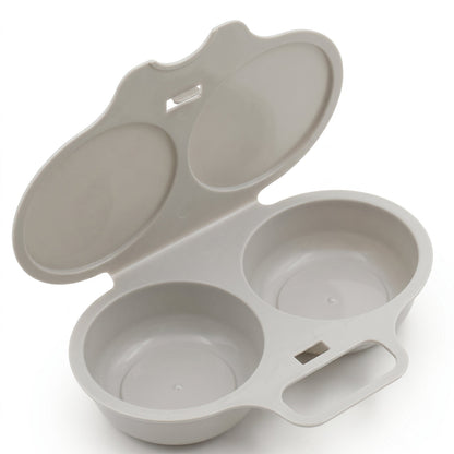 🎁 BUY 1 GET 1 FREE! Microwave Egg Poacher – 2 Eggs in Minutes, No Pan & Easy Cleanup 🍳⚡
