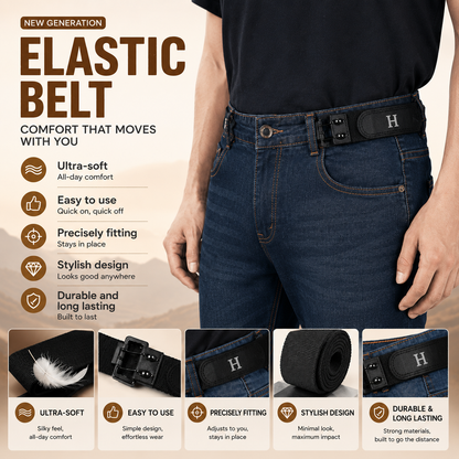 🔥 LIMITED TIME! BUY 1 GET 1 FREE – Invisible Tactical Stretch Belt