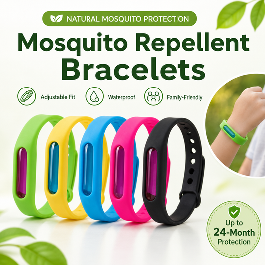 🔥🔥Last Day Buy 1 Get 1 🔥Adjustable Mosquito-Repellent Wristband🦟