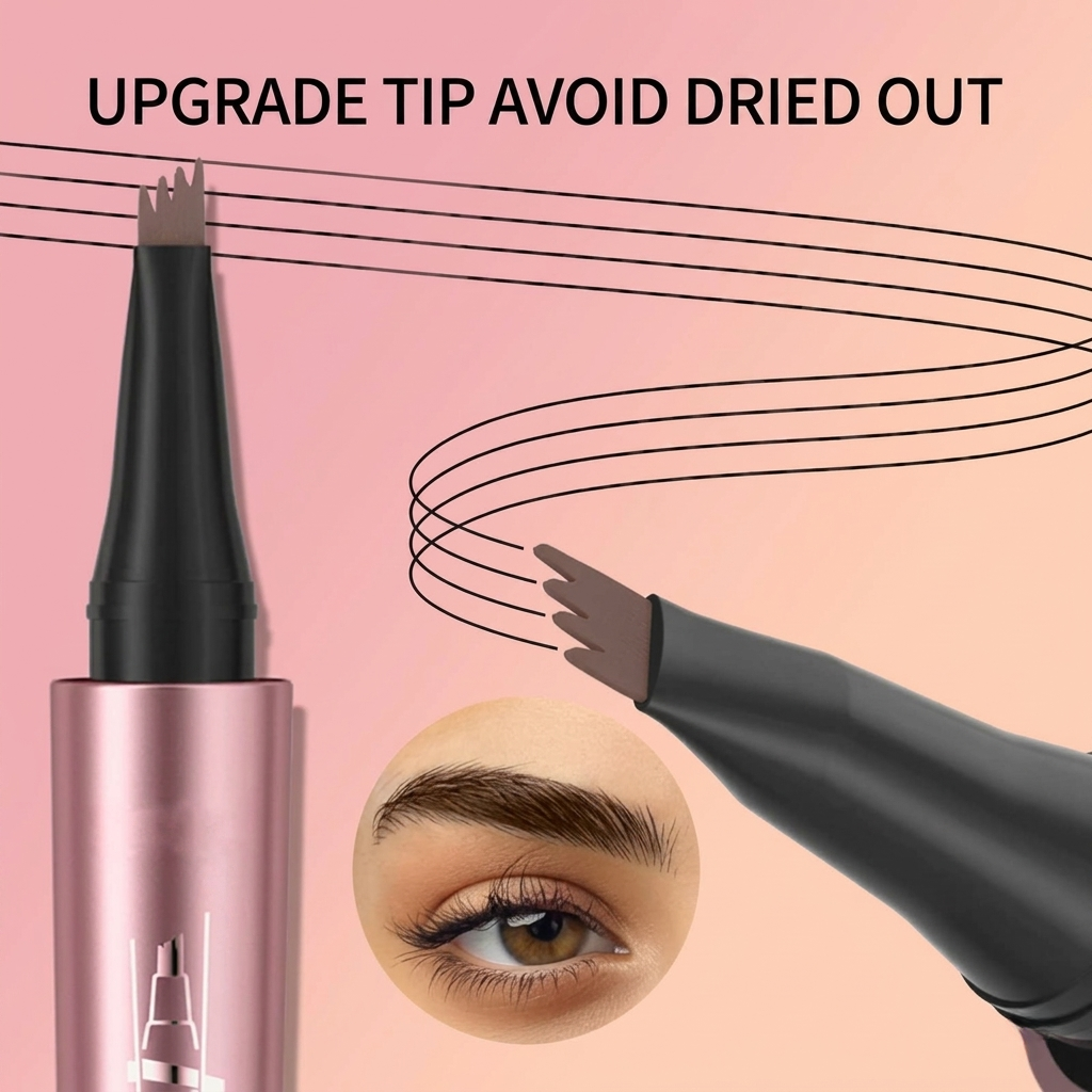 🥳  Last Day Buy 1 Get 1 Free ,Micro-Fork Eyebrow Pencil:Waterproof,Natural Hair-Like Strokes & Long-Lasting🥳