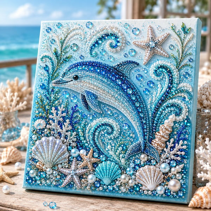 ⚡50K+ Sold 🔥 Selling Fast – 🌊✨ Ocean-Themed Pearl Art DIY Kit — Craft Your Own Stunning Coastal Masterpiece