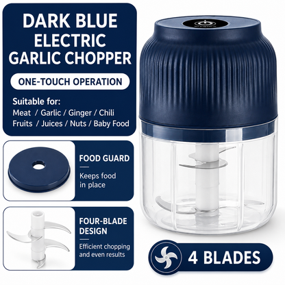 🔥Limited Time Buy One Get One Free!🔋 Wireless Mini Food Chopper with USB Charging✨upsell