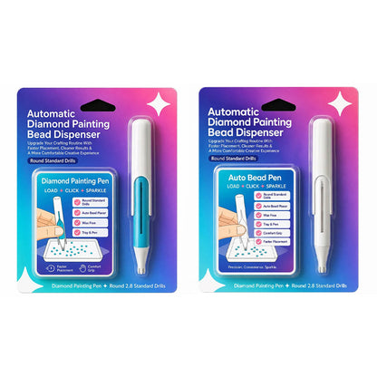 💎Automatic Diamond Painting Bead Dispenser(📦Buy 2 Sets, Get FREE Shipping)