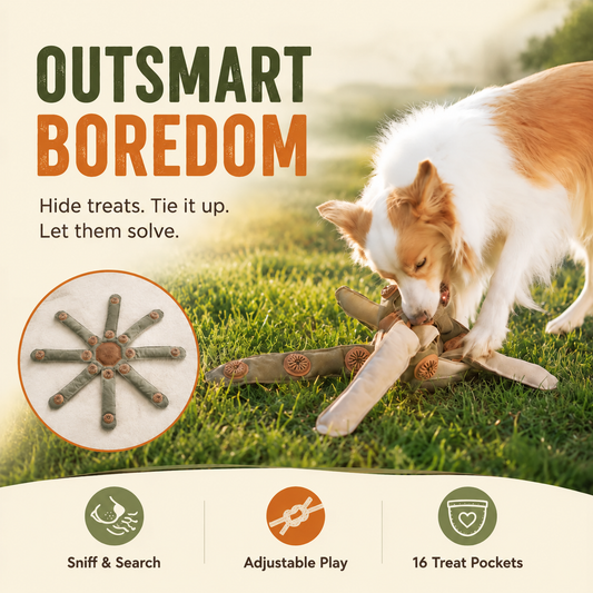 BUNDLE&SAVE MORE - The Boredom-Busting Treat Puzzle for Dogs