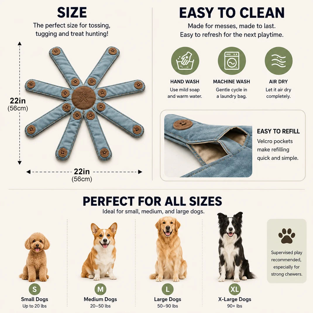 BUNDLE&SAVE MORE - The Boredom-Busting Treat Puzzle for Dogs