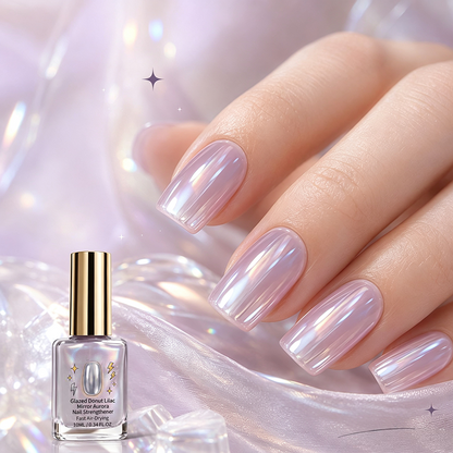 🎉 2026 Sale — BUY 2 GET 4 FREE-$6.66 EACH💅 Lilac Glossy Mirror Nail Strengthener